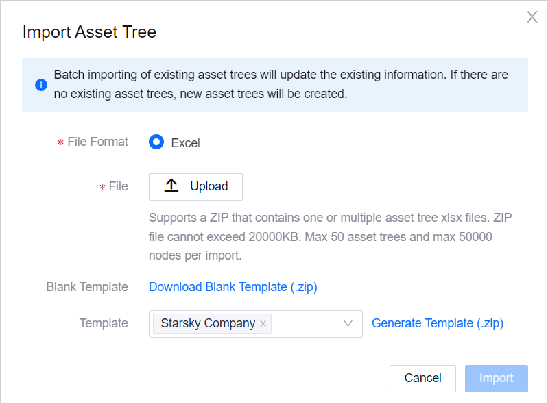 Managing Asset Trees — Device Connectivity & Management documentation