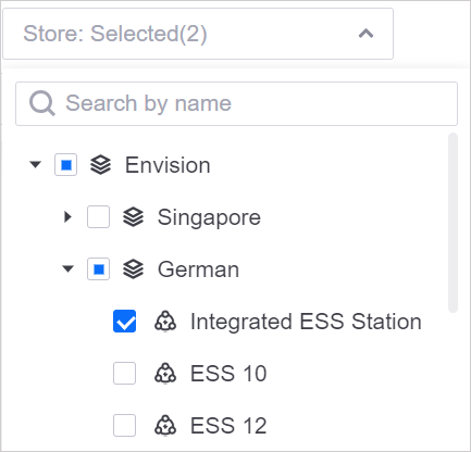 Multiple Selection Filter